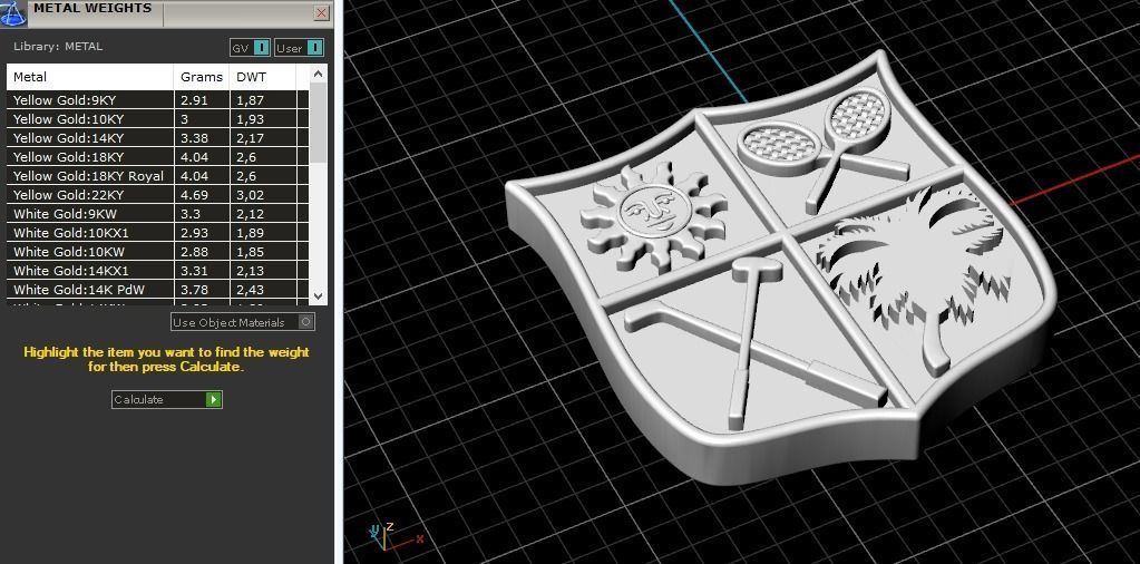 Logo Model 3464 3D print model_8