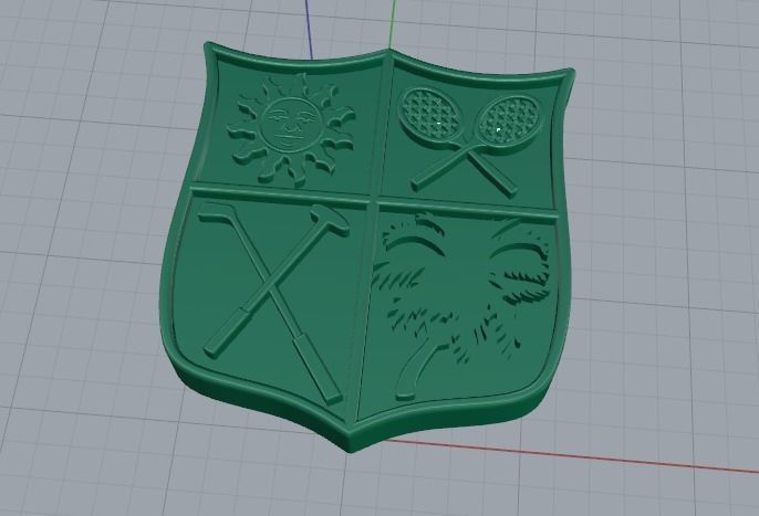 Logo Model 3464 3D print model_2