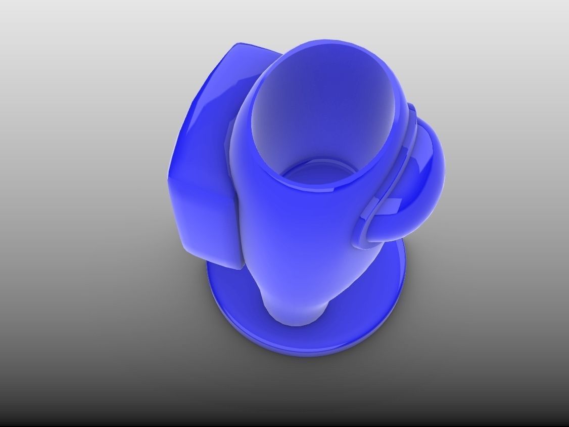 Among Us pencil Holder or Planter 3D print model_5