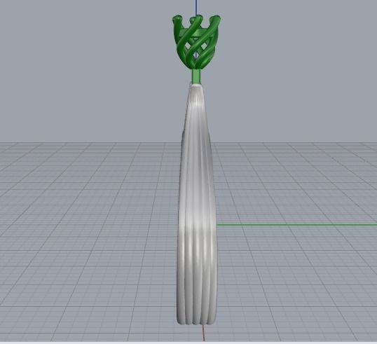 Engagement halo rings Model 3447 3D print model_3