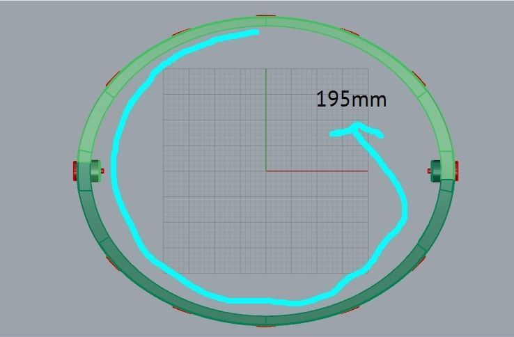 Bolt bracelet Model 3441 3D print model_8