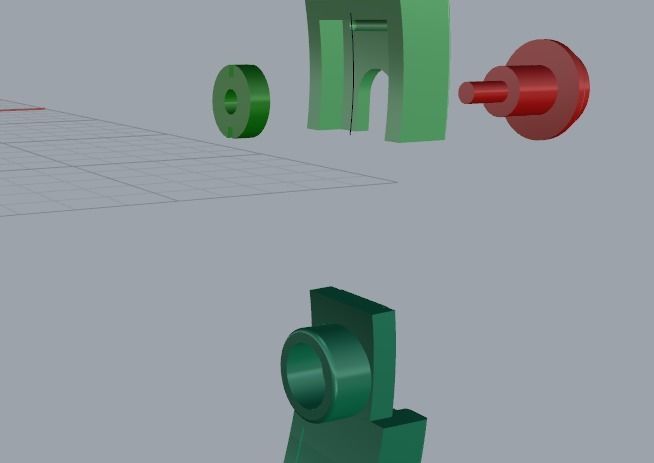 Bolt bracelet Model 3441 3D print model_5