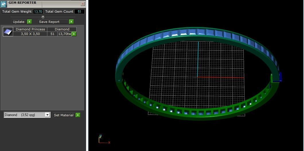 Bracelet Model 3440 3D print model_11