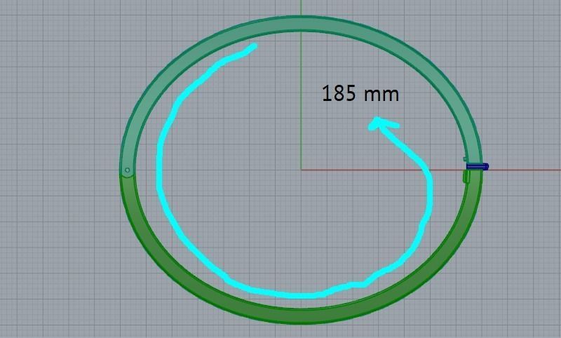 Bracelet Model 3440 3D print model_9