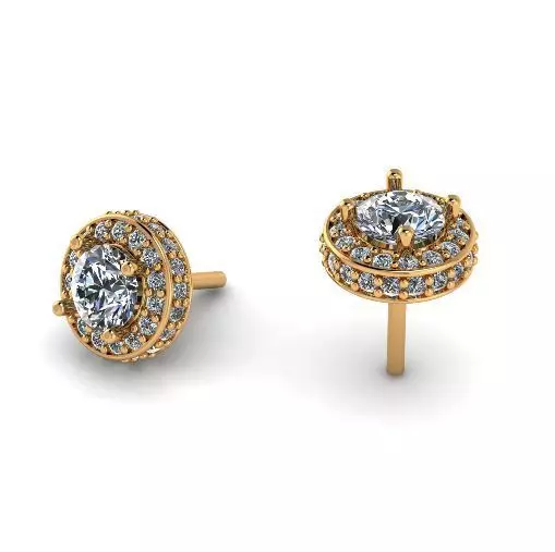 Earrings Puset Model 3431 3D print model