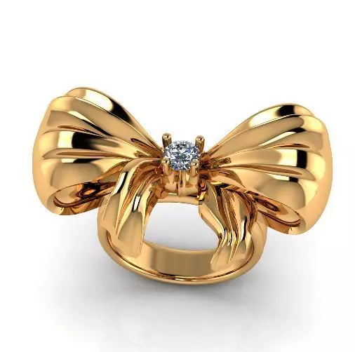 Bow ring Model 3427 3D print model_0