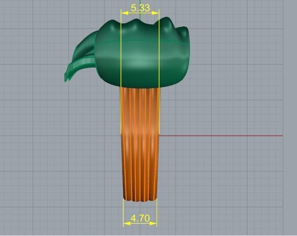 Bow ring Model 3427 3D print model_8