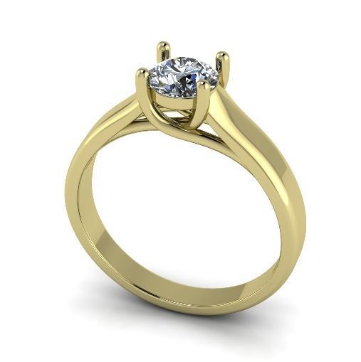 Engagement halo rings Model 3425 3D print model_1