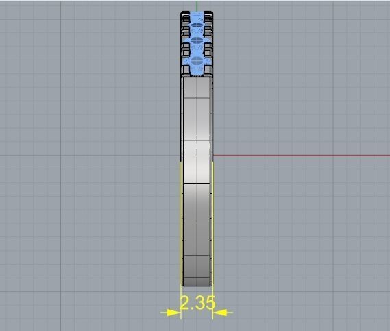Engagement halo rings Model 3421 3D print model_7