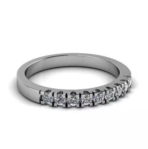 Engagement halo rings Model 3421 3D print model_0