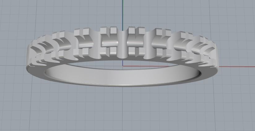 Engagement halo rings Model 3421 3D print model_3