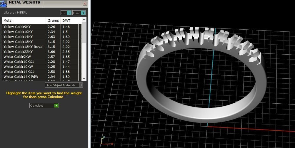 Engagement halo rings Model 3421 3D print model_8