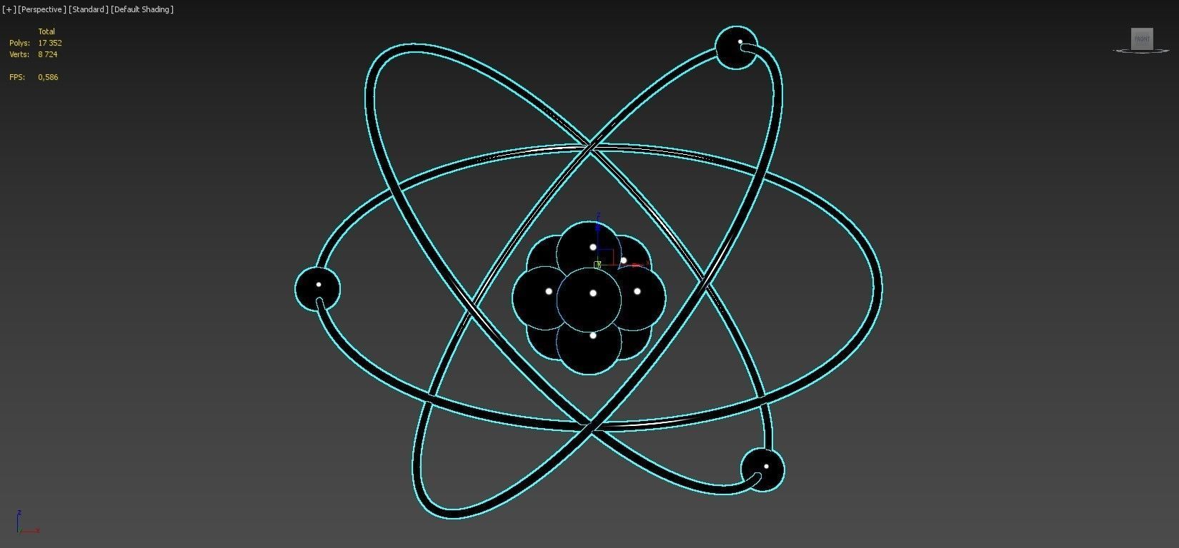 Atom 4 3D model | CGTrader