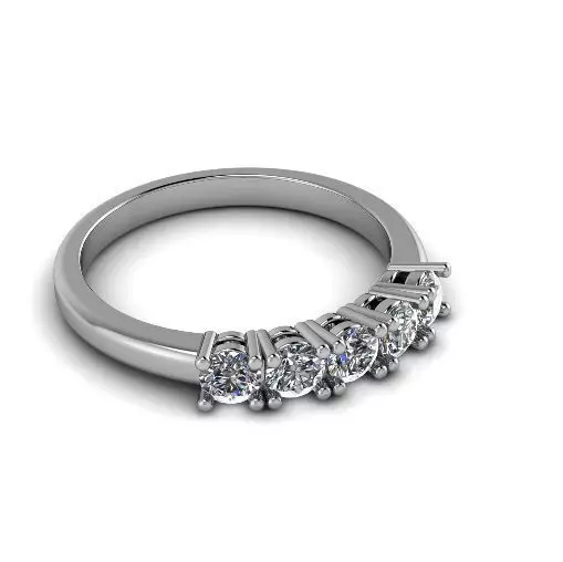 Engagement halo rings Model 3417 3D print model_0