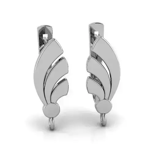 Earrings Leaf Model 3416