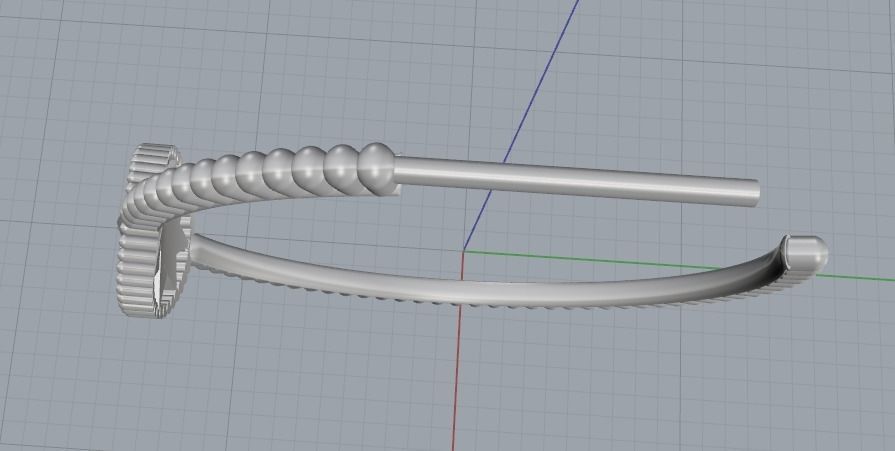 Rose des vents Earrings Model 3413 3D print model_5