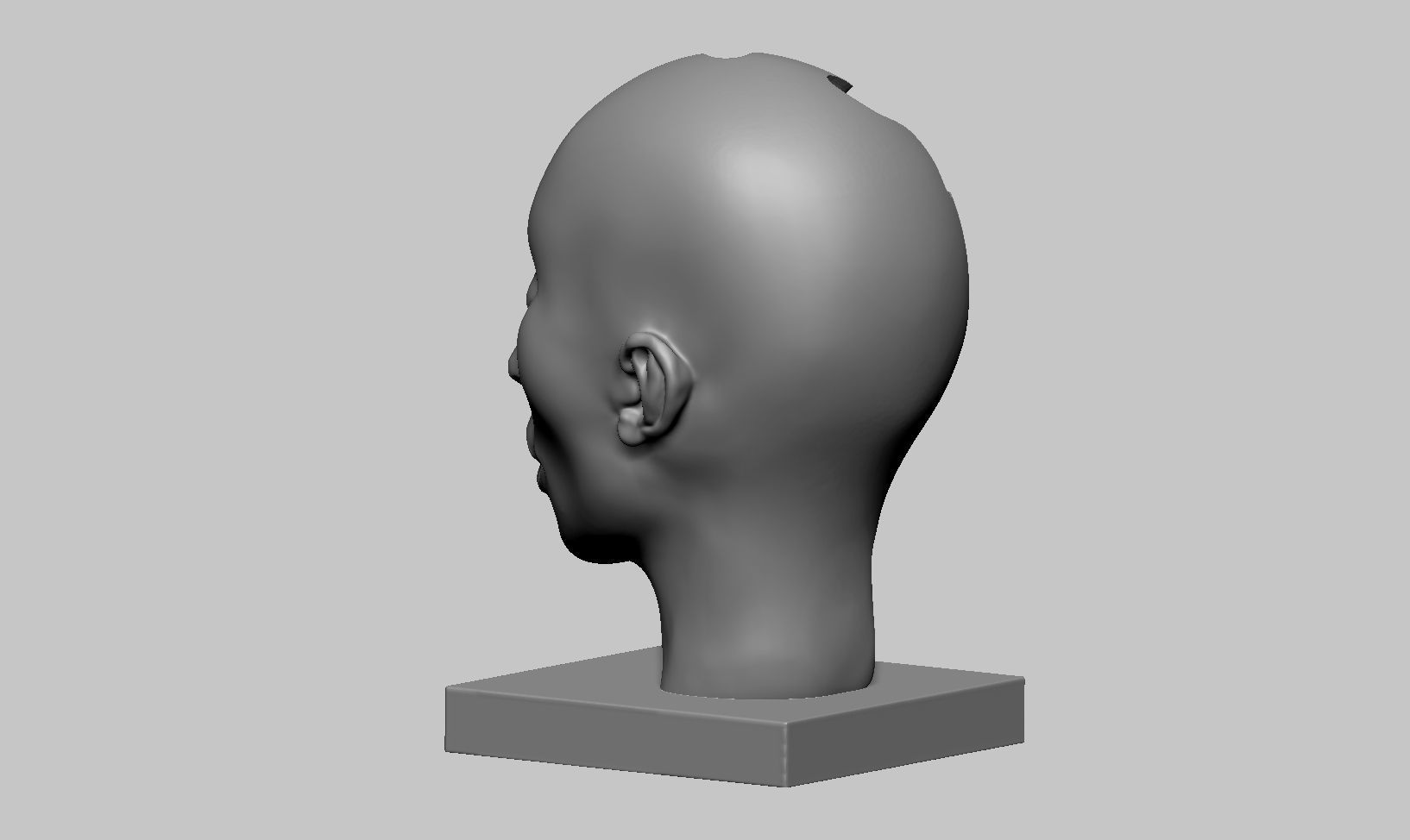 modern sculpture 147  3D print model_12