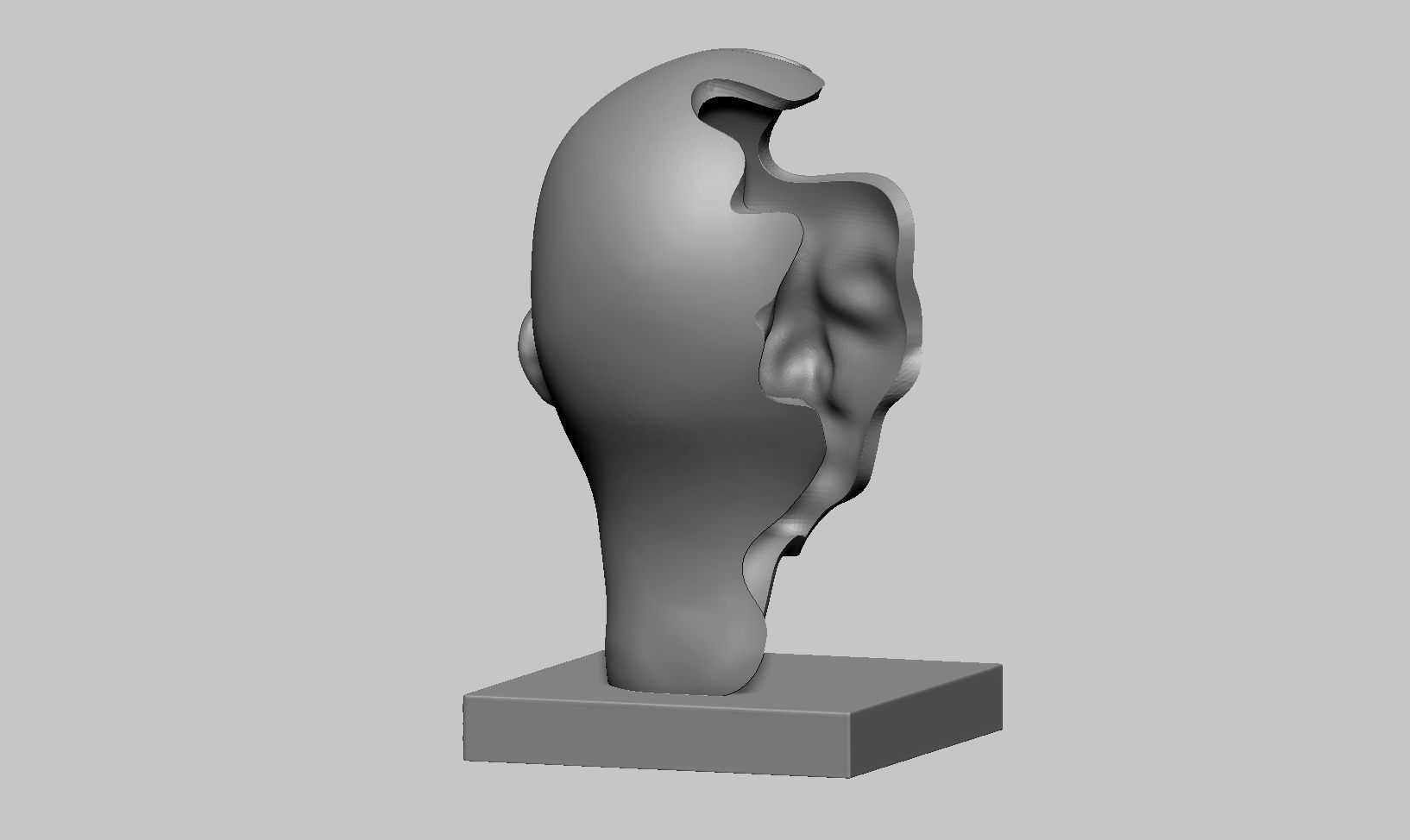 modern sculpture 147  3D print model_10