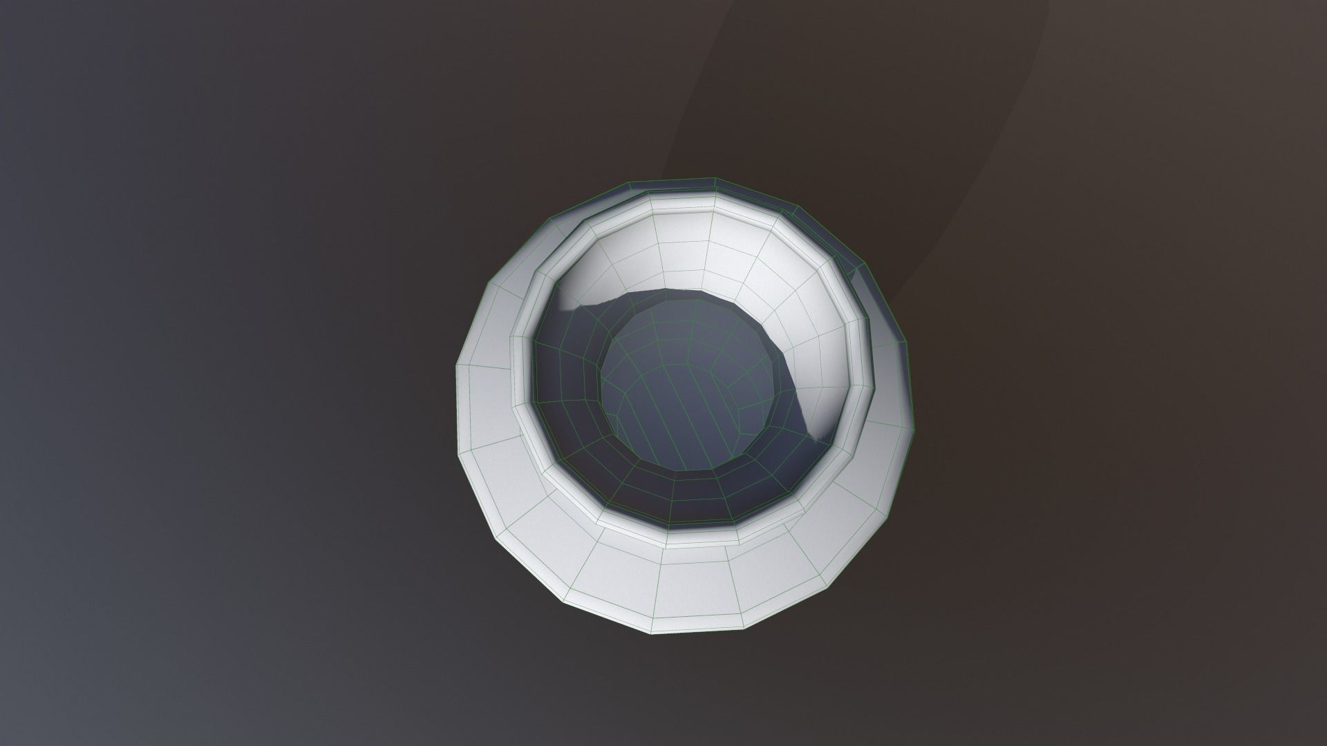 Antique vase Low-poly 3D model_8