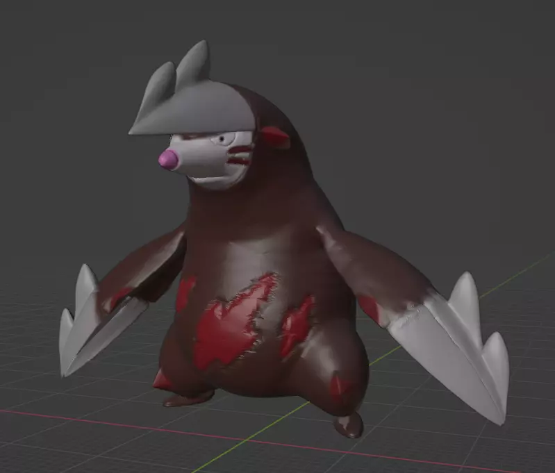 Excadrill 3D print model