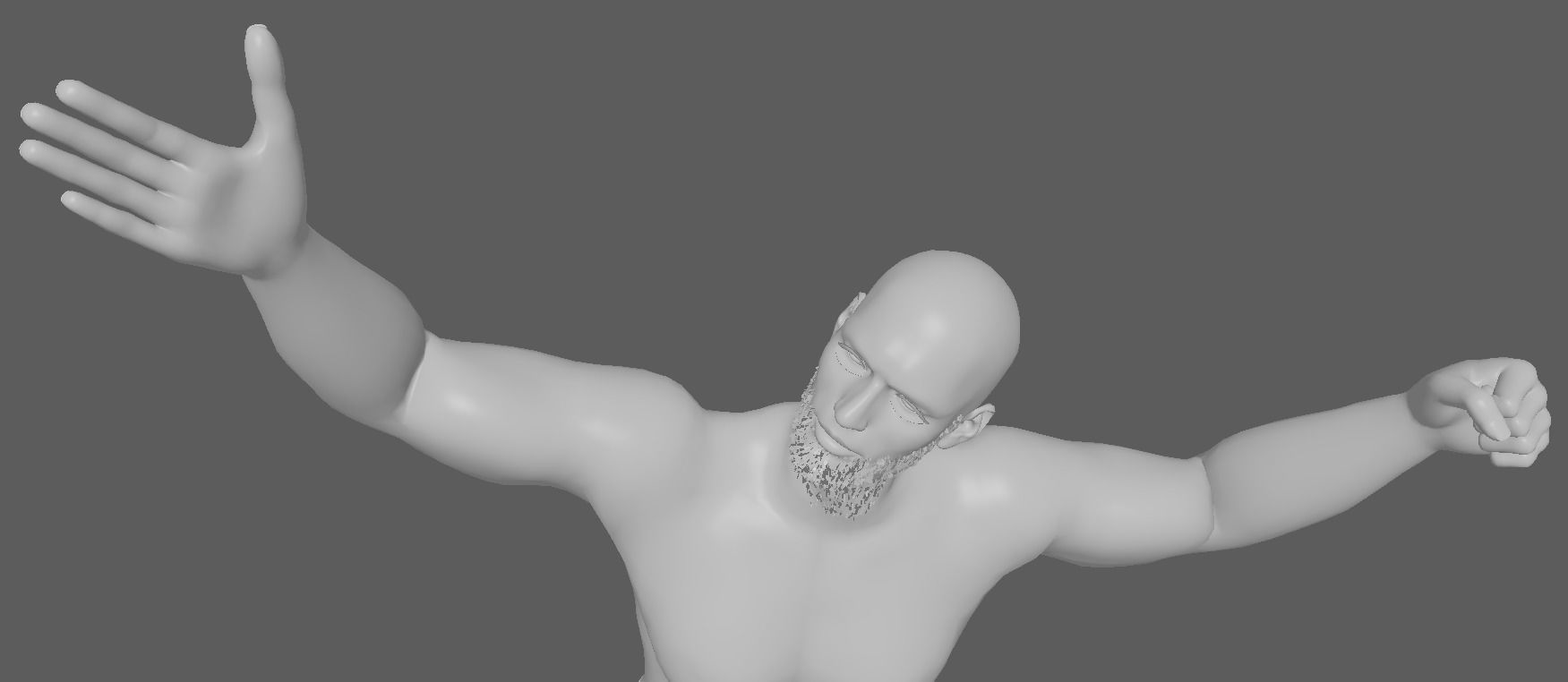 GEORGE - Realistic Rigged Body Builder Game Ready  Low-poly 3D model_25