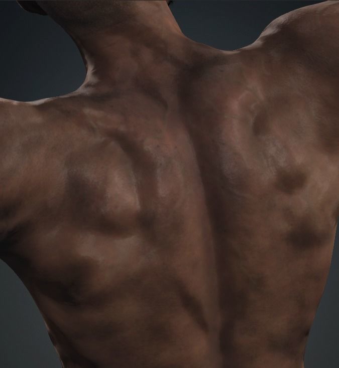 GEORGE - Realistic Rigged Body Builder Game Ready  Low-poly 3D model_19