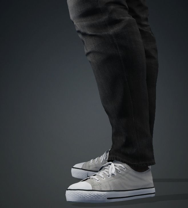 GEORGE - Realistic Rigged Body Builder Game Ready  Low-poly 3D model_23