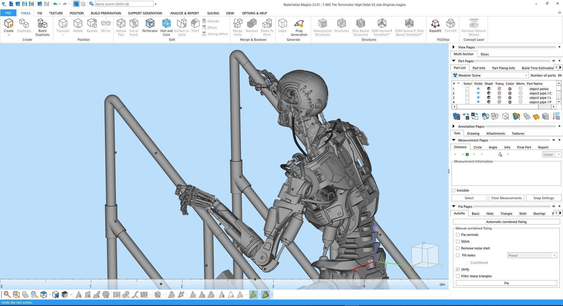 T-800 THE TERMINATOR High Detal V2 3D print model_18