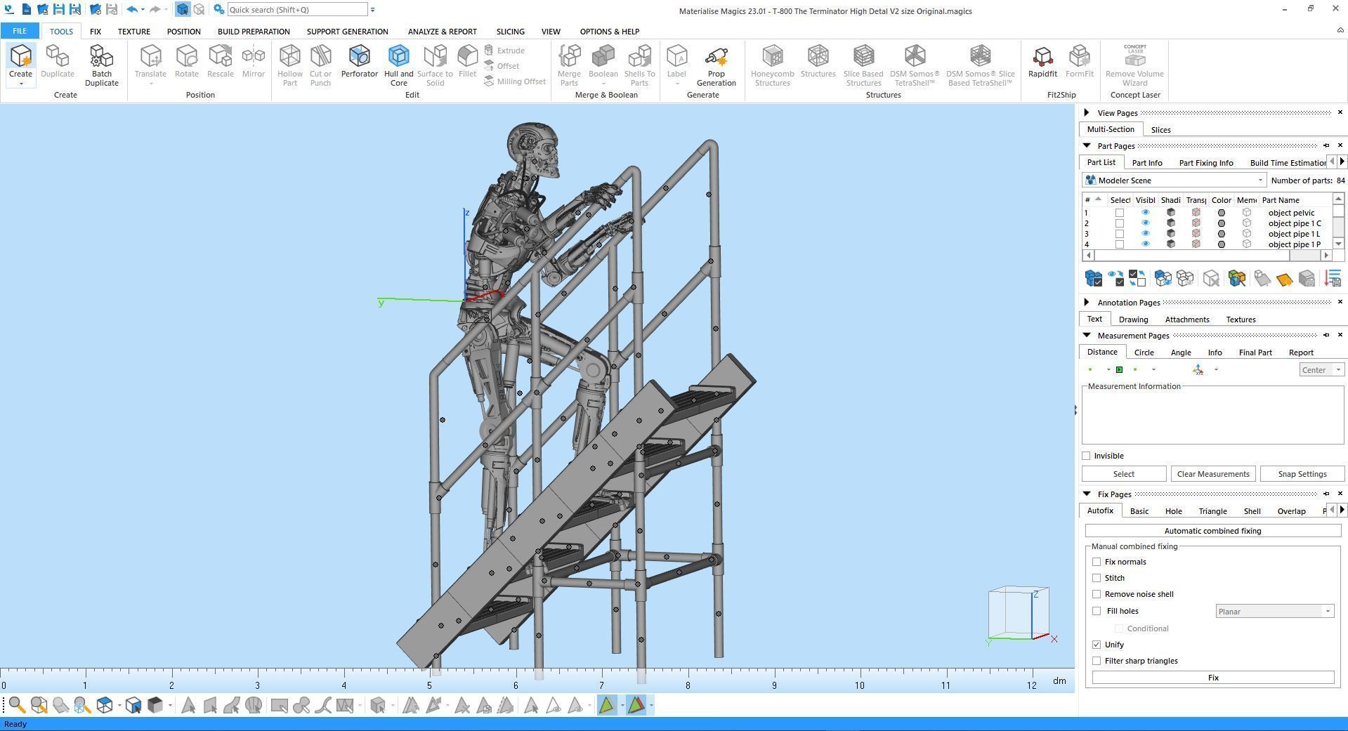T-800 THE TERMINATOR High Detal V2 3D print model_15