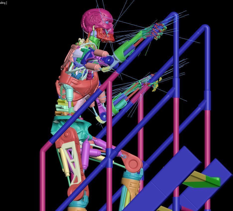 T-800 THE TERMINATOR High Detal V2 3D print model_11