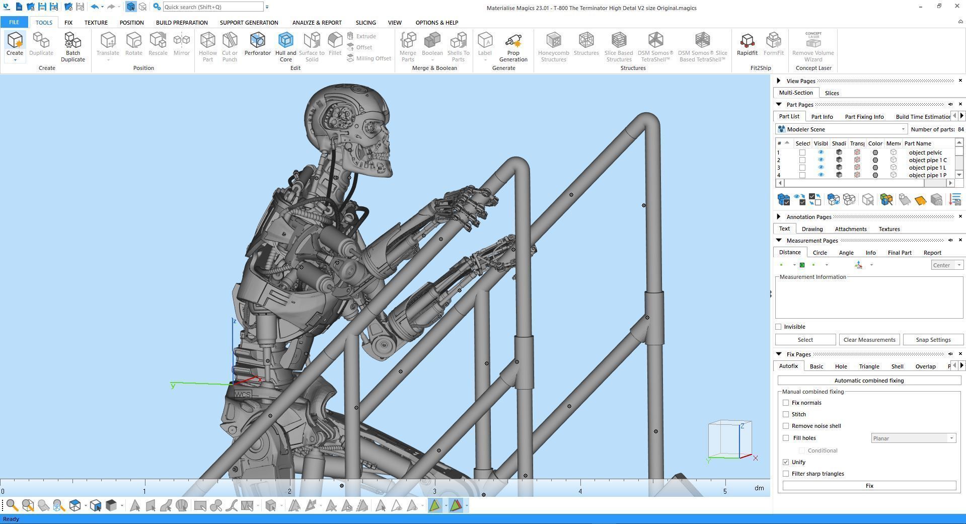 T-800 THE TERMINATOR High Detal V2 3D print model_14