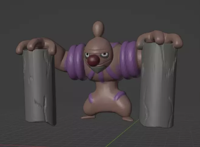 Conkeldurr 3D print model_0