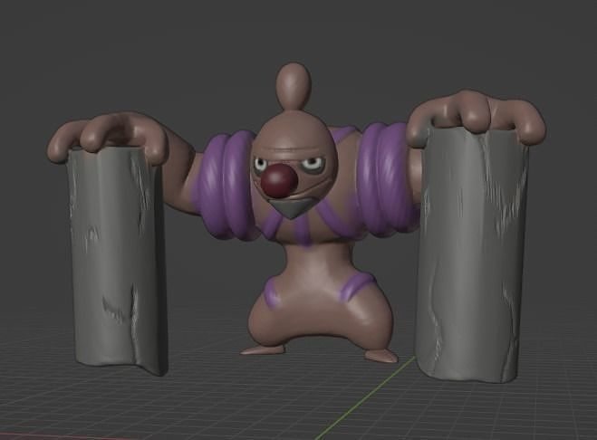 Conkeldurr 3D print model