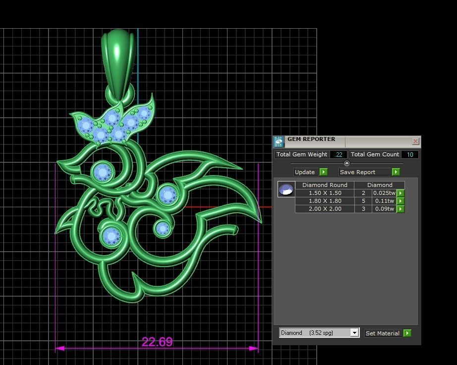 Rooster pendant new desgine 3D print model 3D print model_5