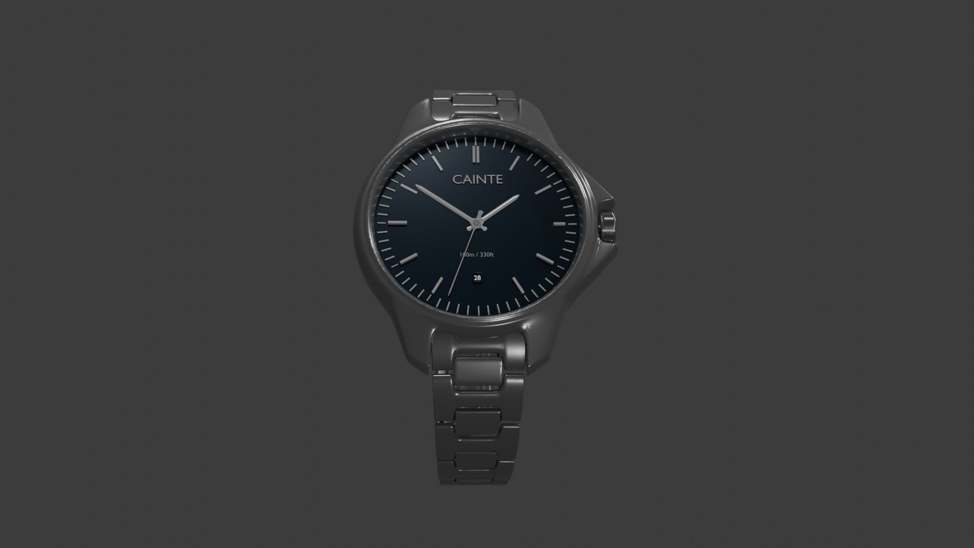 Cainte Luxury Watch 3d Model Low-poly 3D model_20