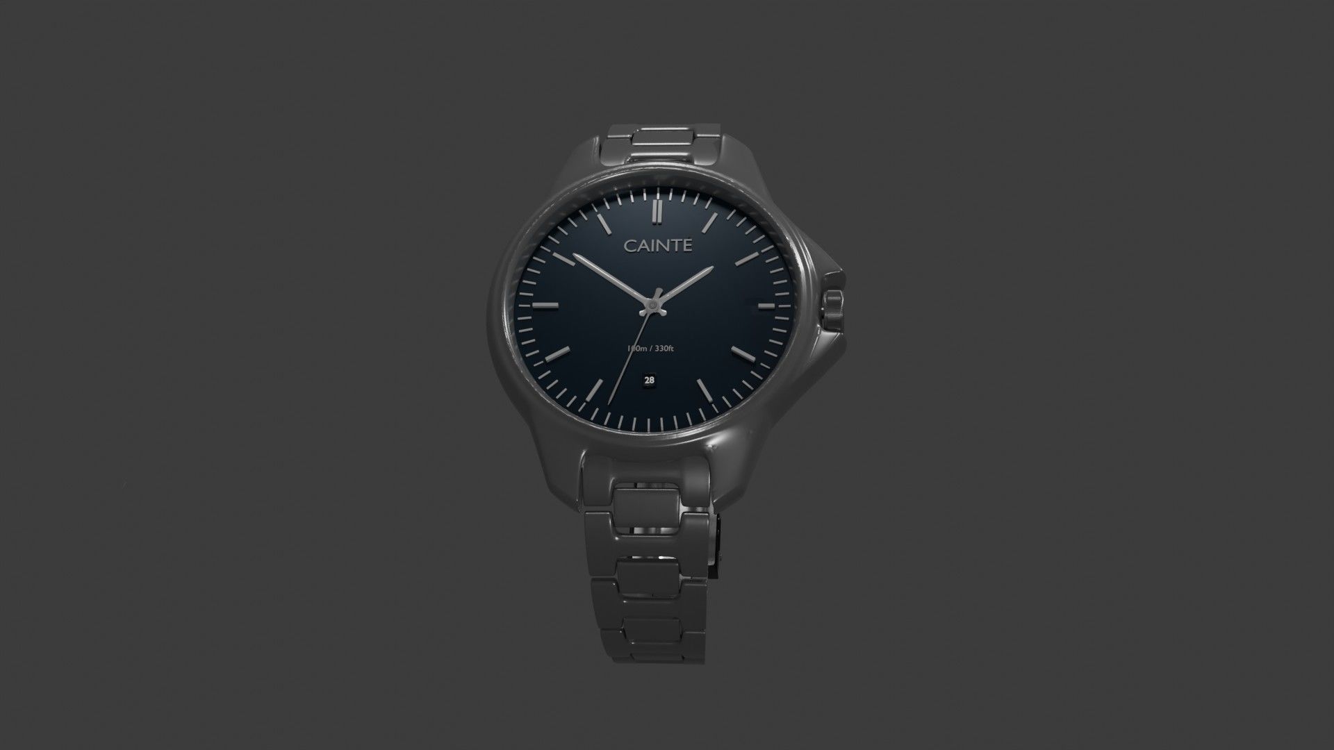 Cainte Luxury Watch 3d Model Low-poly 3D model_17
