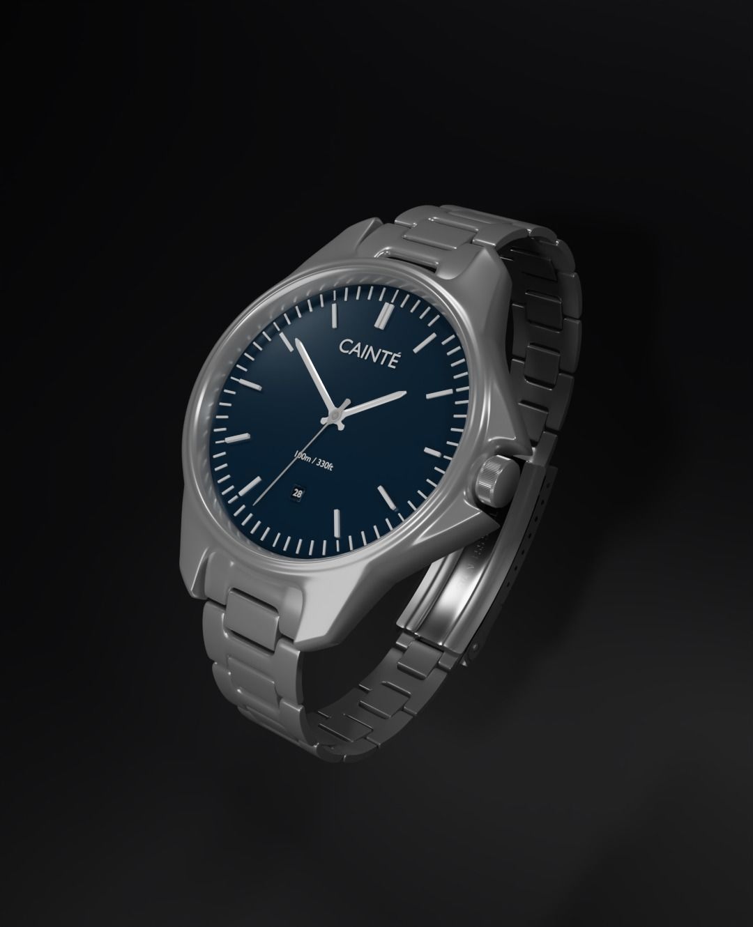 Cainte Luxury Watch 3d Model Low-poly 3D model_12