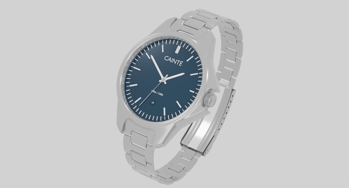 Cainte Luxury Watch 3d Model Low-poly 3D model_1