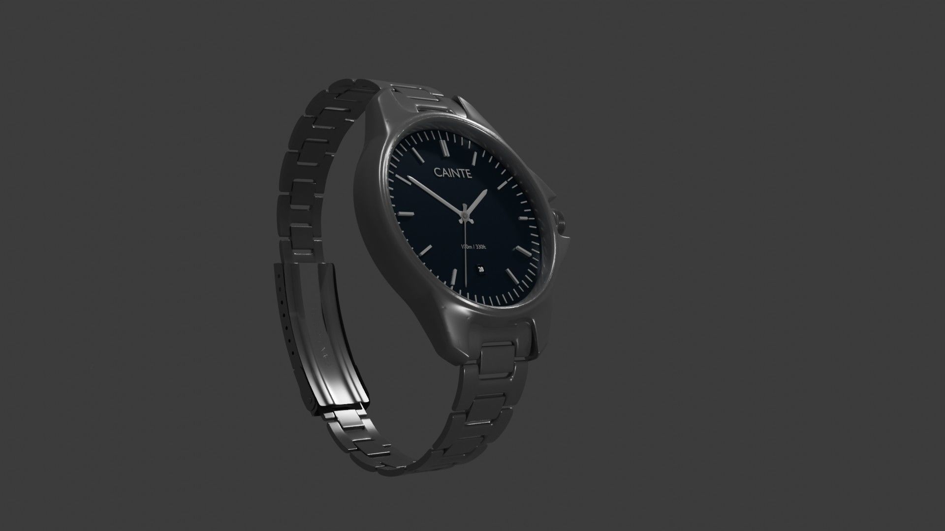 Cainte Luxury Watch 3d Model Low-poly 3D model_19
