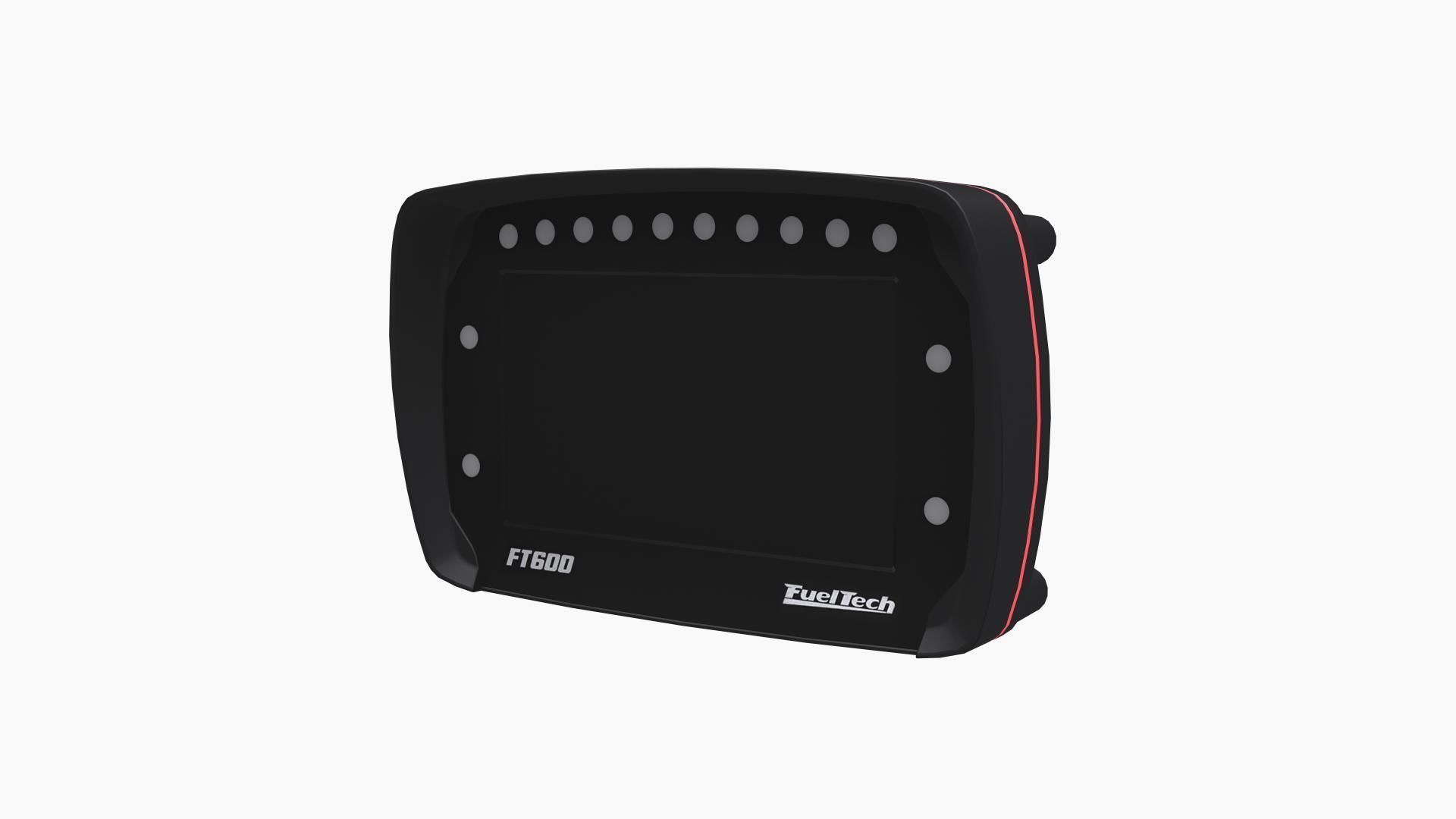 Fueltech FT600 ECU Low-poly 3D model_4