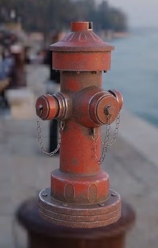 Fire Hydrant Free 3D model