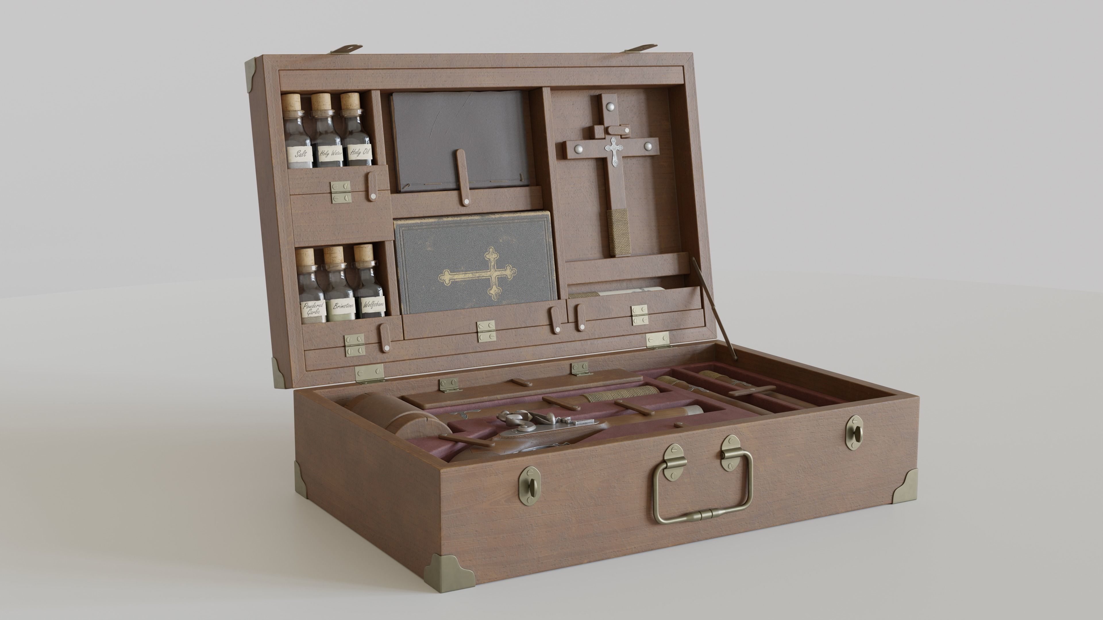 Vampire Slaying Kit 3D model_1