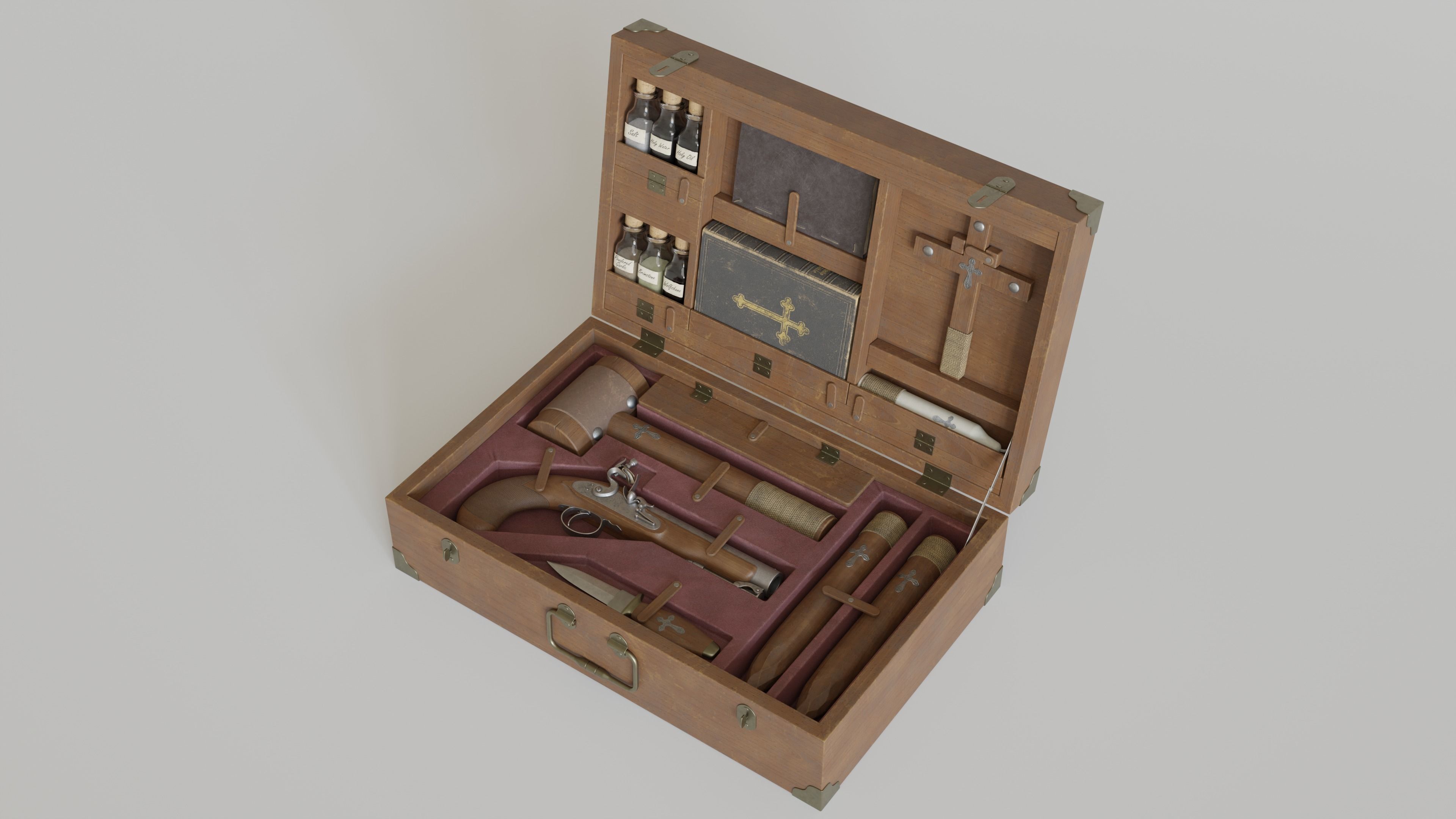 Vampire Slaying Kit 3D model_19