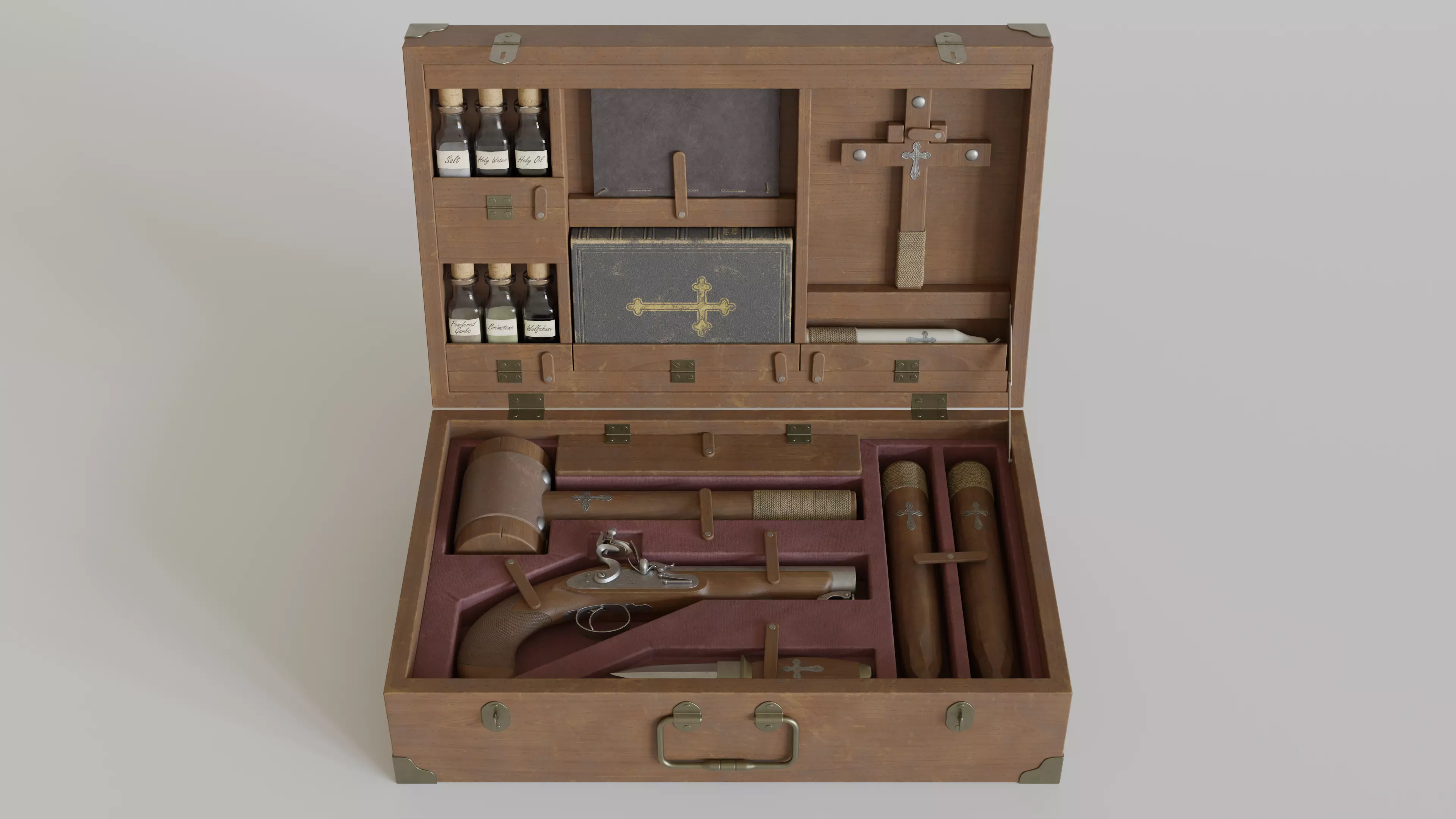 Vampire Slaying Kit 3D model_0