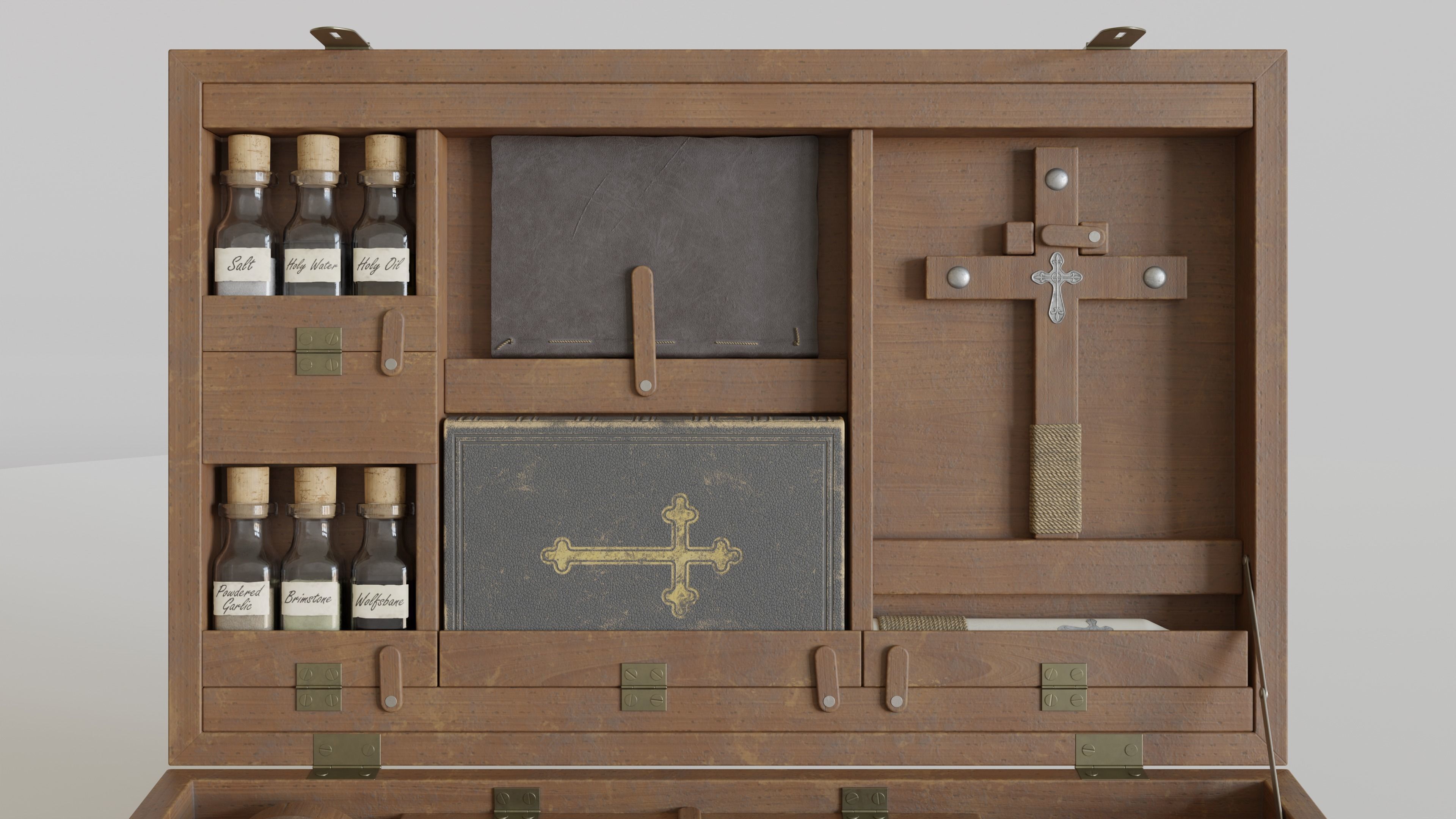 Vampire Slaying Kit 3D model_3