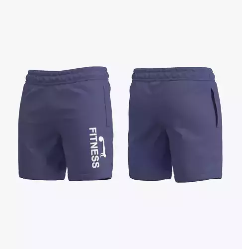 Sport Shorts - Marvelous Designer