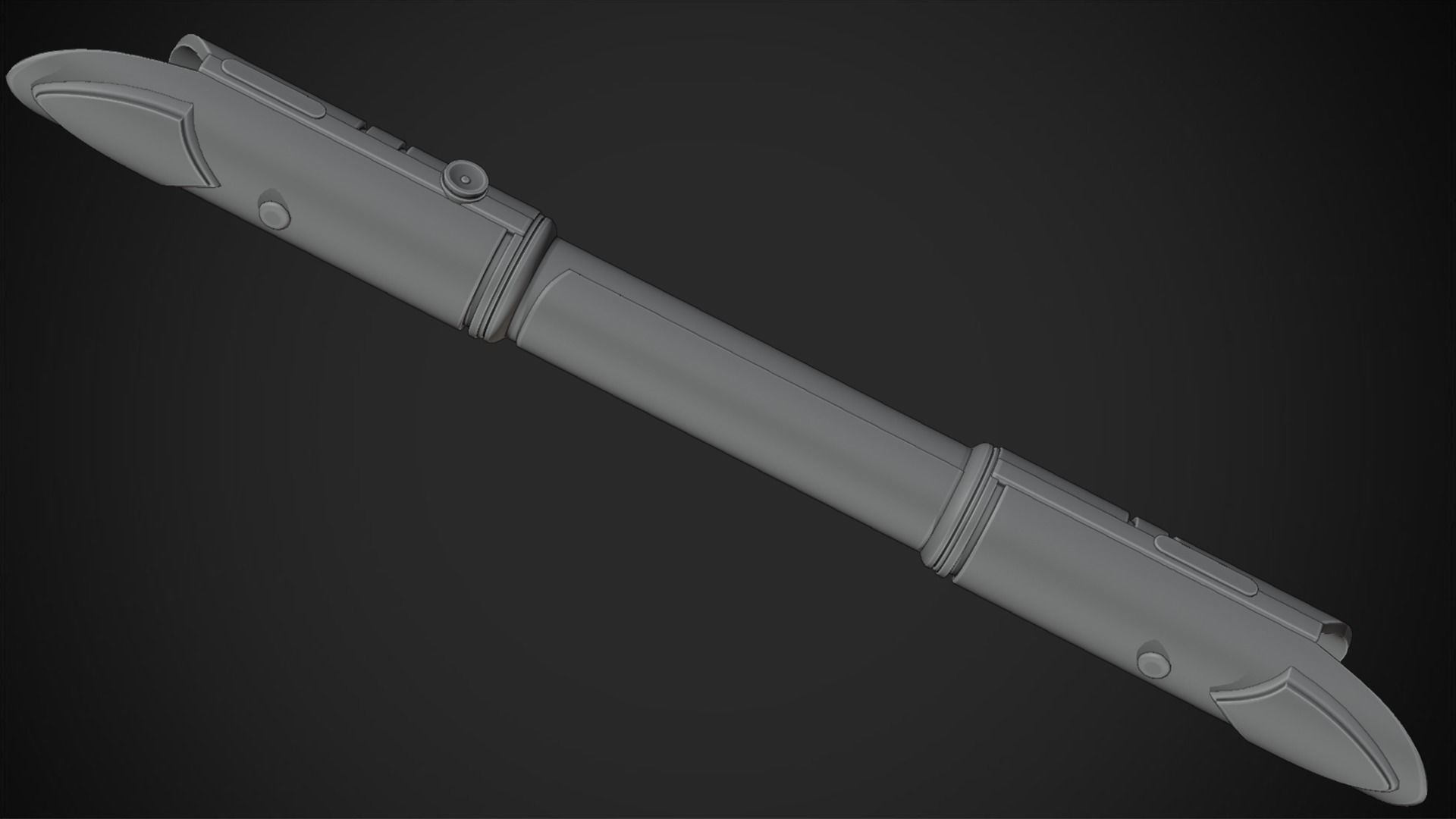 Star Wars Jedi Temple Guard Lightsaber for Cosplay 3D print model_16