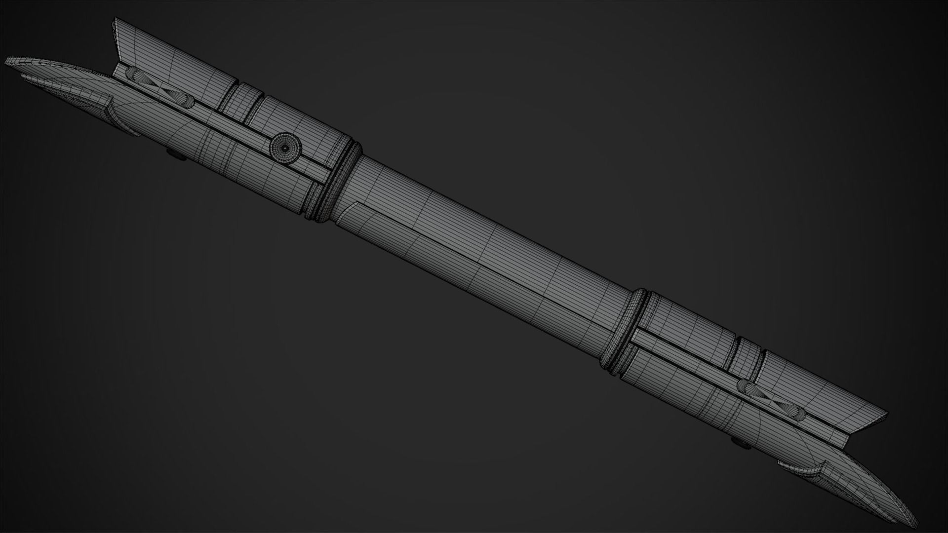 Star Wars Jedi Temple Guard Lightsaber for Cosplay 3D print model_19