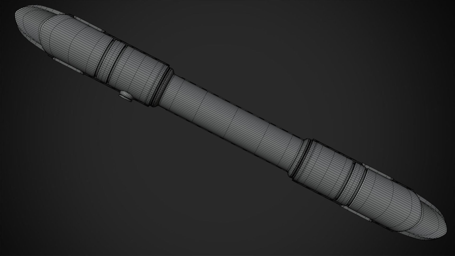 Star Wars Jedi Temple Guard Lightsaber for Cosplay 3D print model_17