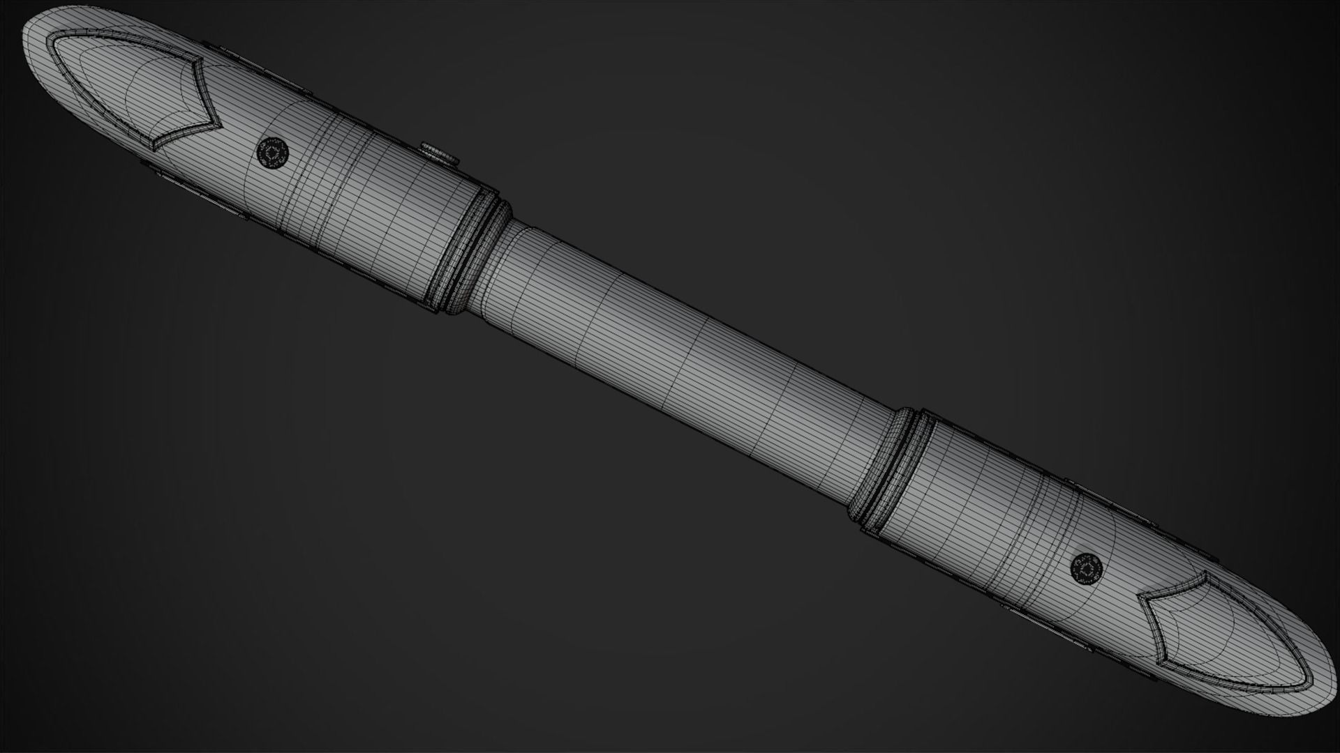 Star Wars Jedi Temple Guard Lightsaber for Cosplay 3D print model_13